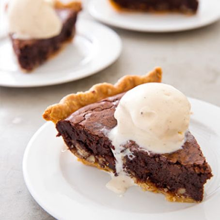 Fudgy Tar Heel Pie