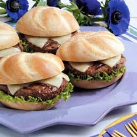 Provolone Burgers