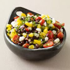 Mexican Black Bean and Hominy Salad