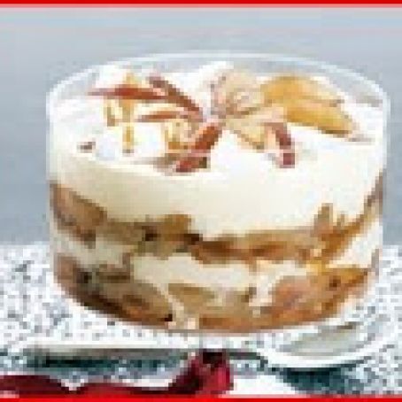 Roasted Pear and Caramel Trifle