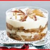 Roasted Pear and Caramel Trifle