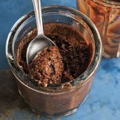 Salted Butter Caramel-Chocolate Mousse