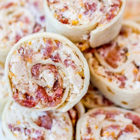 Chicken Bacon Ranch Pinwheels 