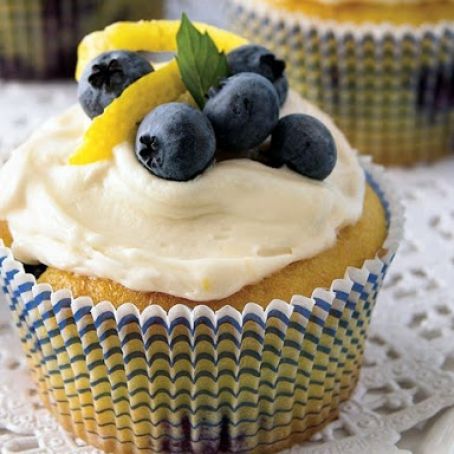 Lemon-Blueberry Cupcakes
