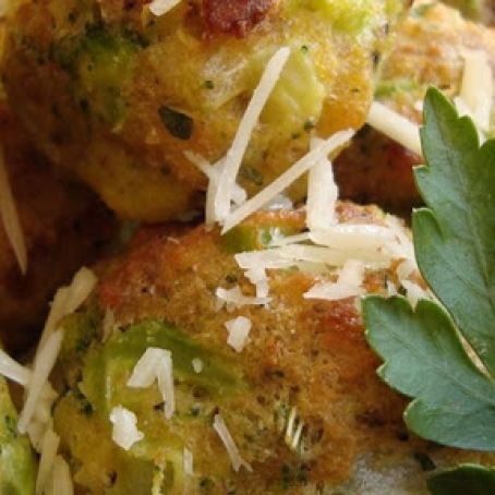 Parmesan Broccoli Balls