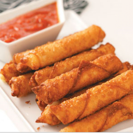 Wonton Mozzarella Sticks