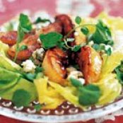 Green Salad with Roasted Pears and Blue Cheese (Americas Test Kitchen)