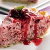 Raspberry Mousse Pie