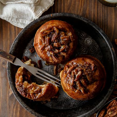 Pecan Sticky Buns (Small Batch)