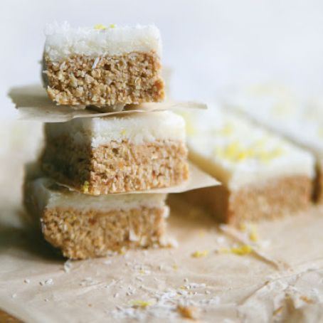 bars - NO-BAKE, RAW COCONUT LEMON BARS | VEGAN AND GLUTEN-FREE