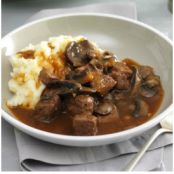 Beef & Mushroom Braised Stew Recipe