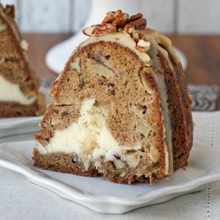 Apple Cream Cheese Bundt Cake