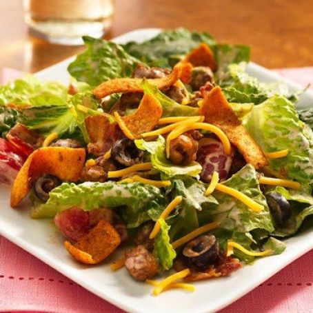 Southwestern BLT Taco Salad