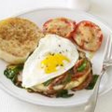 Breakfast (Spinach & Egg Sandwiches)