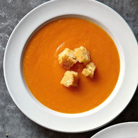 Butternut Squash & Carrot Soup