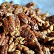 Sweet and Spicy Candied Pecans