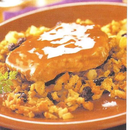 Pork Chops with Apple Dressing