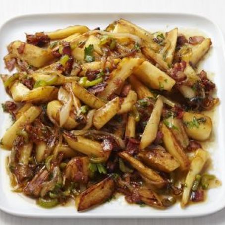 Parsnips with Bacon