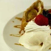 Banana cream cheese bunuelos