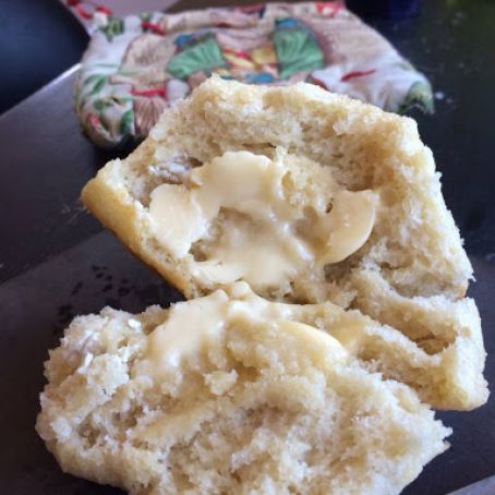 Oregon Trail sourdough biscuits