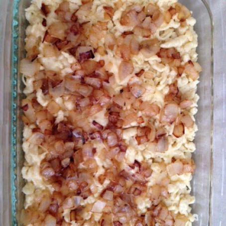 Spaetzle with Swiss Cheese