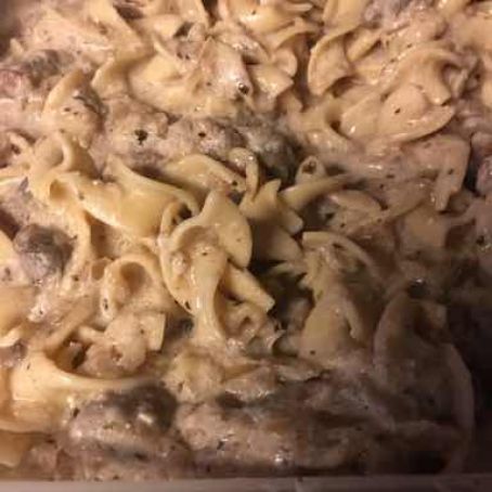 Red River Beef Stroganoff