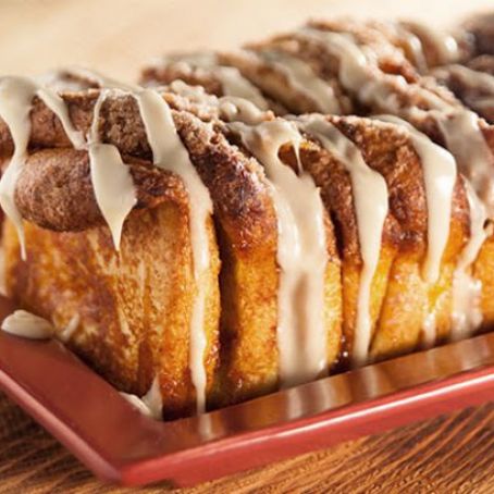 Pumpkin Slices with Rum Glaze