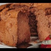 Dessert, Cake: Chocolate Angel Food Cake from Mix