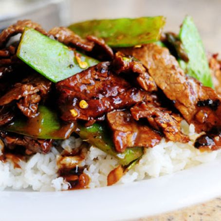 Beef with SnowPeas