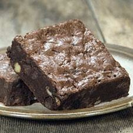 Brownies with Fruit, Nuts, and Flax