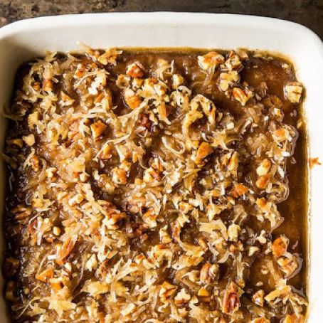 Maple Oatmeal Princess Coffee Cake