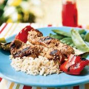 Chicken Skewers with Soy-Mirin Marinade