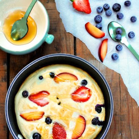 Cloud, honey pancake