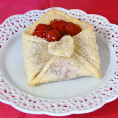 Cherry Envelope Pastry