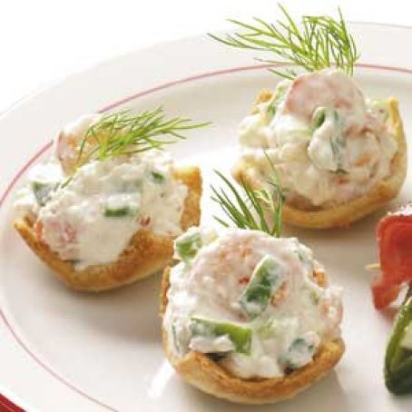 Shrimp Toast Cups Recipe