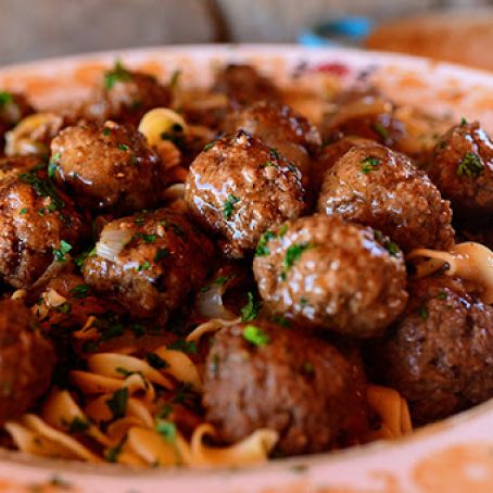 Salisbury Steak Meatballs