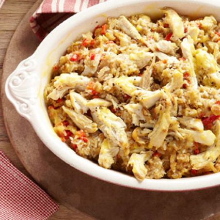 Chicken and Stuffing Bake