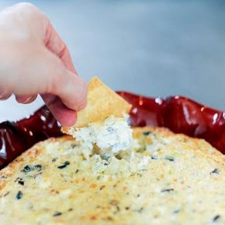 Hot Olive & Artichoke Dip