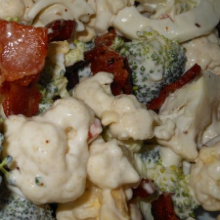 Broccoli & Cauliflower salad