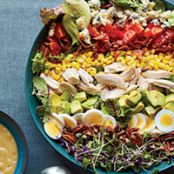 Southern Cobb Salad with Roasted Sweet Onion Dressing
