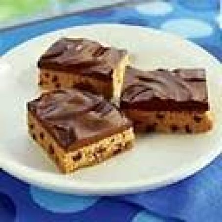 No Bake Chocolate Peanut Butter Bars
