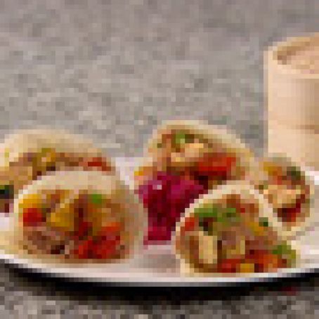 Stir-Fried Vegetable Wraps
