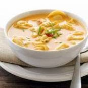 tomato-tortellini soup