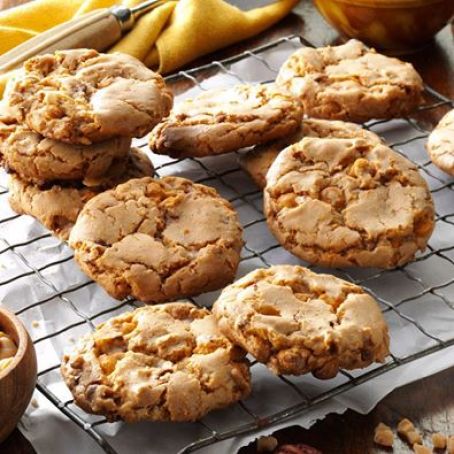 Butterscotch Toffee Cookies
