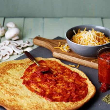 Keto pizza crust