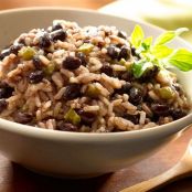 Moros y Cristianos - Black Beans and Rice