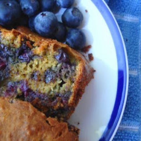 Paleo Blueberry & Chocolate Chip Pumpkin Loaf