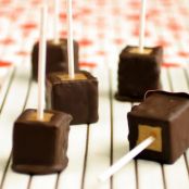 Chocolate Covered Peanut Butter Cheesecake Pops*