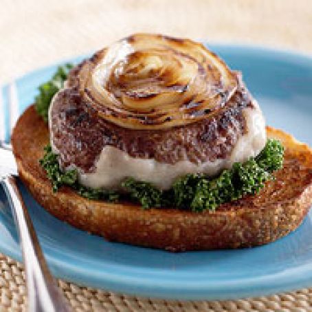 Bull's Eye Onion Burger