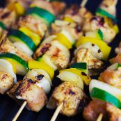 Yummy Honey Chicken Kabobs